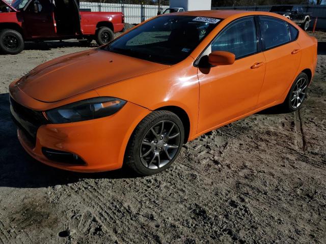 DODGE DART SXT 2013 with VIN 1C3CDFBA6DD342338 - Photo from auction