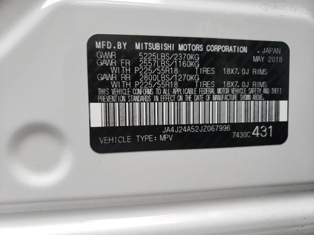 Photo 14 from auction – 2018 MITSUBISHI OUTLANDER with VIN JA4J24A52JZ067996
