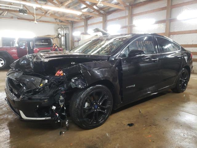 FORD FUSION TIT 2019 with VIN 3FA6P0RU8KR139071 - Photo from auction