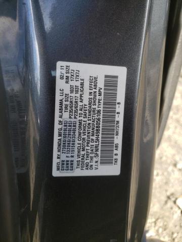 Photo 14 from auction – 2011 HONDA ODYSSEY EX with VIN 5FNRL5H49BB056106