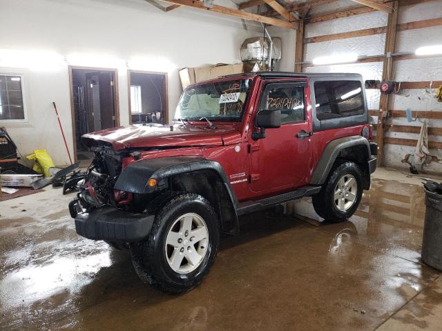 JEEP WRANGLER S 2011 with VIN 1J4AA2D1XBL549698 - Photo from auction