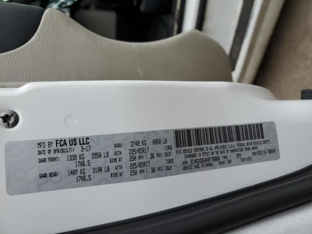 Photo 14 from auction – 2017 DODGE GRAND CARA with VIN 2C4RDGBG4HR738884