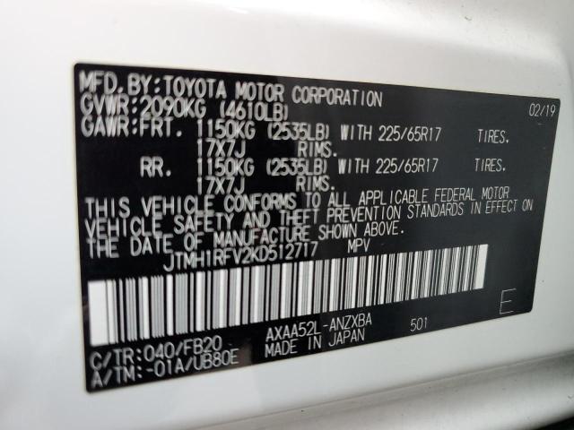 Photo 14 from auction – 2019 TOYOTA RAV4 LE with VIN JTMH1RFV2KD512717