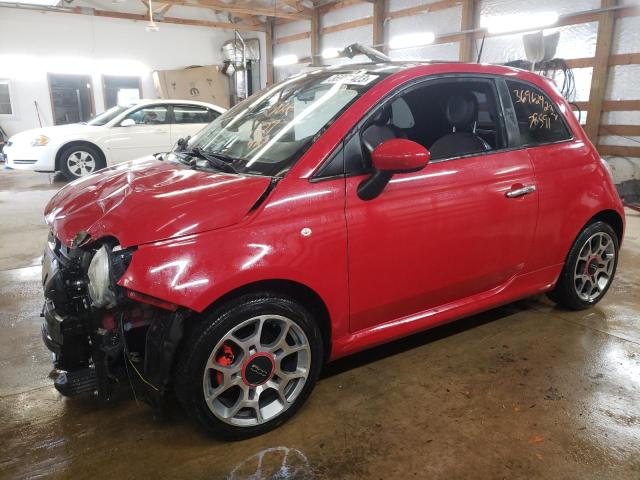 FIAT 500 2012 with VIN 3C3CFFBR6CT127423 - Photo from auction