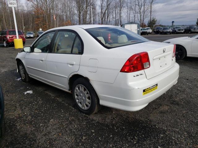 Photo 2 from auction – 2004 HONDA CIVIC LX with VIN 2HGES16564H514964