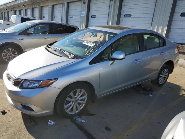 HONDA CIVIC EX 2012 with VIN 19XFB2F8XCE021608 - Photo from auction