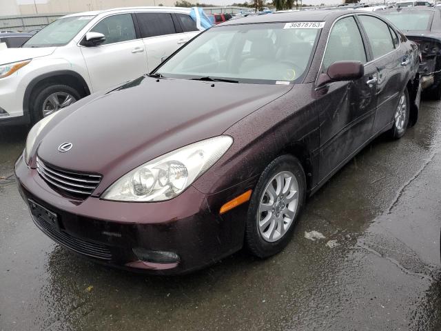 LEXUS ES 300 2002 with VIN JTHBF30G325032001 - Photo from auction