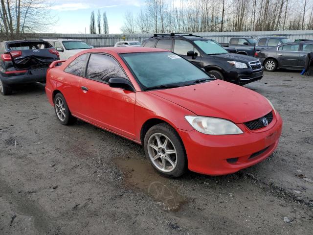 Photo 4 from auction – 2005 HONDA CIVIC DX V with VIN 1HGEM22365L078559