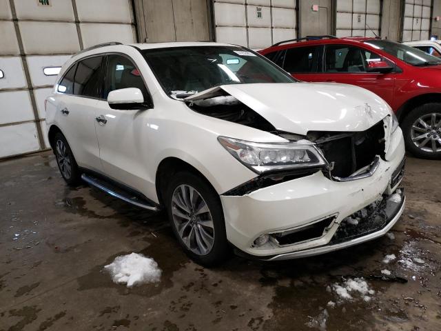 Photo 4 from auction – 2014 ACURA MDX TECHNO with VIN 5FRYD4H40EB012677