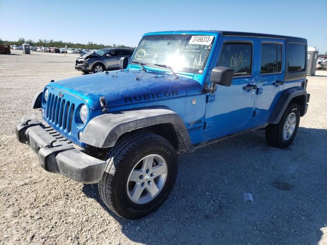 JEEP WRANGLER U 2016 with VIN 1C4BJWDG0GL139618 - Photo from auction