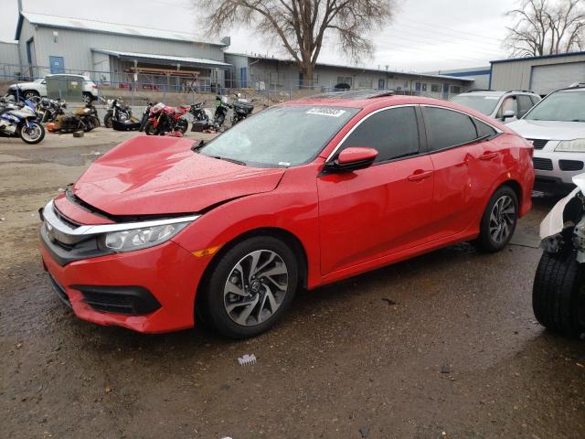 Photo 1 from auction – 2018 HONDA CIVIC EX with VIN 2HGFC2F71JH610991