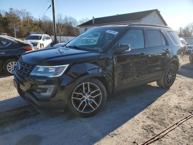 FORD EXPLORER S 2016 with VIN 1FM5K8GT6GGB17299 - Photo from auction