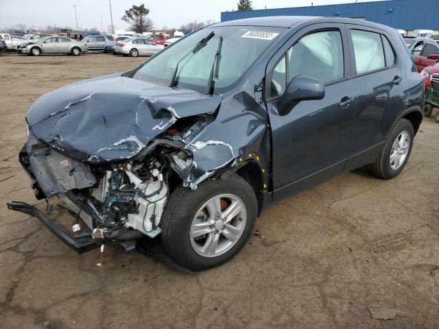 CHEVROLET TRAX LS 2021 with VIN KL7CJKSB2MB329553 - Photo from auction