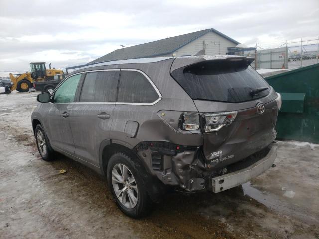 Photo 2 from auction – 2015 TOYOTA HIGHLANDER with VIN 5TDJKRFH8FS081884