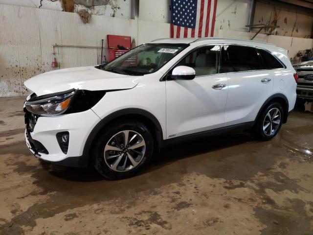 KIA SORENTO EX 2019 with VIN 5XYPHDA50KG536405 - Photo from auction