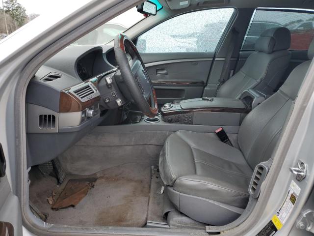 Photo 7 from auction – 2007 BMW 750 with VIN WBAHN83527DT65080