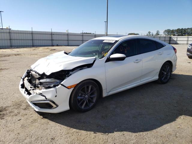 HONDA CIVIC EX 2020 with VIN 19XFC1F37LE006799 - Photo from auction