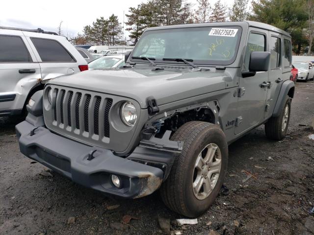 JEEP WRANGLER U 2022 with VIN 1C4HJXDN7NW260897 - Photo from auction