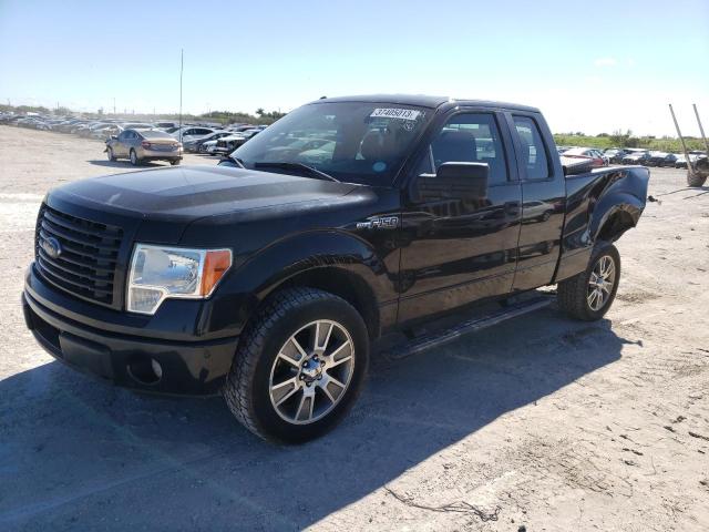 FORD F150 SUPER 2014 with VIN 1FTEX1CM1EFC40152 - Photo from auction