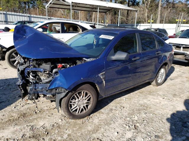 FORD FOCUS SE 2008 with VIN 1FAHP35N38W166841 - Photo from auction