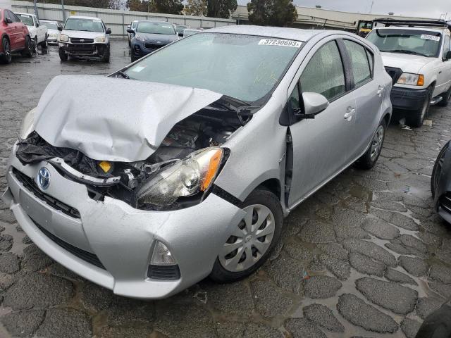 TOYOTA PRIUS C 2012 with VIN JTDKDTB33C1505468 - Photo from auction
