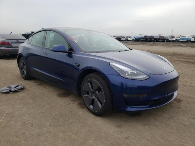 Photo 4 from auction – 2022 TESLA MODEL 3 with VIN 5YJ3E1EB5NF138656