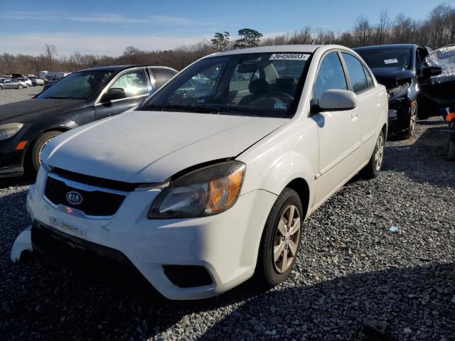 KIA RIO BASE 2011 with VIN KNADH4A35B6737282 - Photo from auction