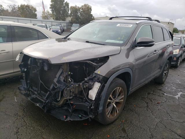 TOYOTA HIGHLANDER 2016 with VIN 5TDKKRFH3GS121911 - Photo from auction