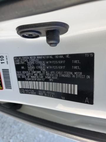Photo 14 from auction – 2015 TOYOTA SIENNA LE with VIN 5TDKK3DC8FS684147