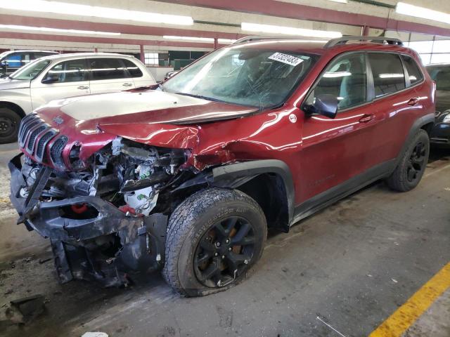 JEEP CHEROKEE T 2016 with VIN 1C4PJMBS9GW375197 - Photo from auction