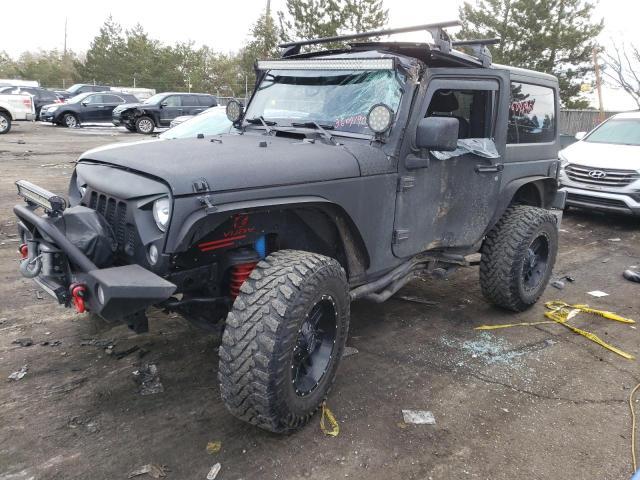JEEP WRANGLER S 2014 with VIN 1C4AJWAG7EL177649 - Photo from auction