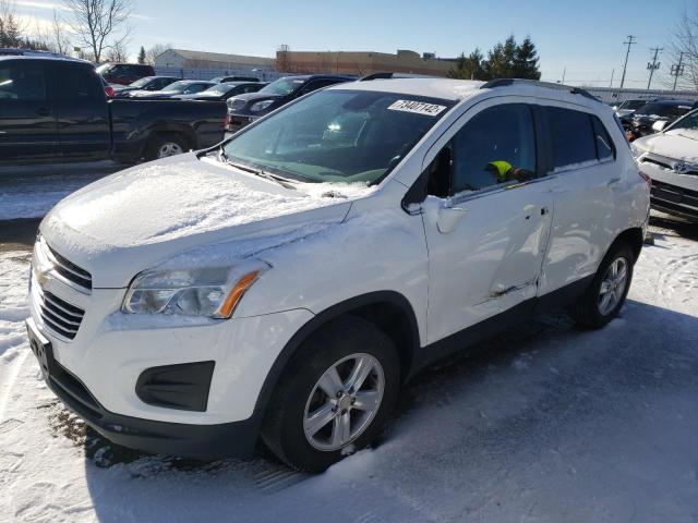 CHEVROLET TRAX 1LT 2016 with VIN 3GNCJPSB0GL188914 - Photo from auction