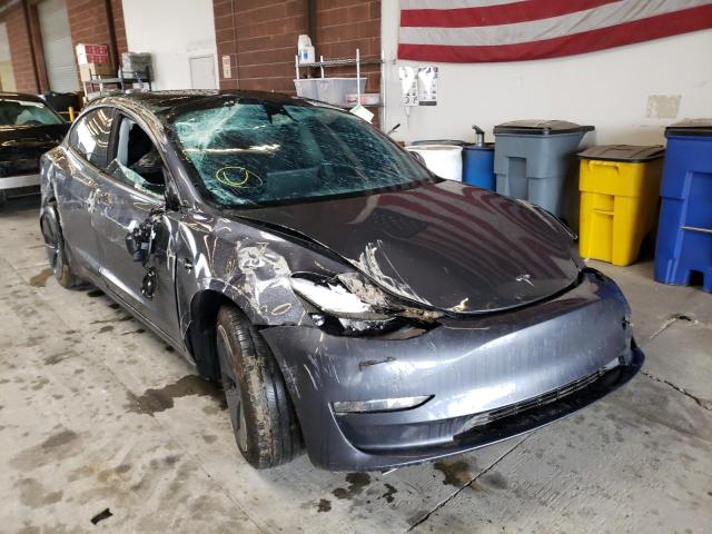 Photo 4 from auction – 2022 TESLA MODEL 3 with VIN 5YJ3E1EB4NF167680