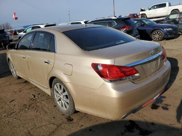 Photo 2 from auction – 2011 TOYOTA AVALON BAS with VIN 4T1BK3DB8BU409600