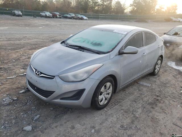 Photo 1 from auction – 2016 HYUNDAI ELANTRA SE with VIN 5NPDH4AE0GH739474