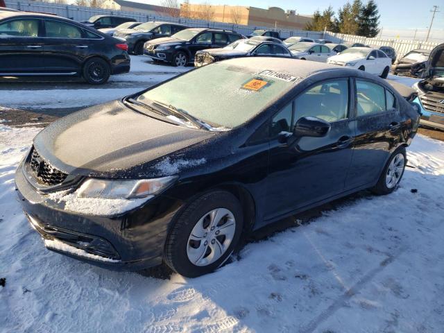 Photo 1 from auction – 2015 HONDA CIVIC LX with VIN 2HGFB2F41FH036442