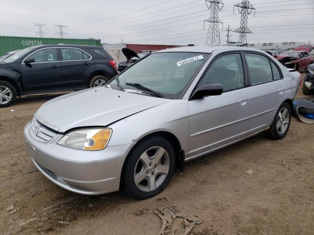 HONDA CIVIC LX 2002 with VIN 1HGES16592L004107 - Photo from auction