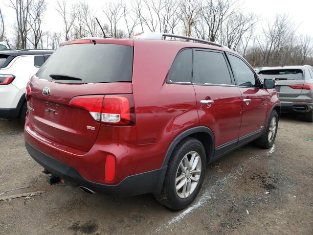 Photo 3 from auction – 2014 KIA SORENTO LX with VIN 5XYKTCA64EG515041