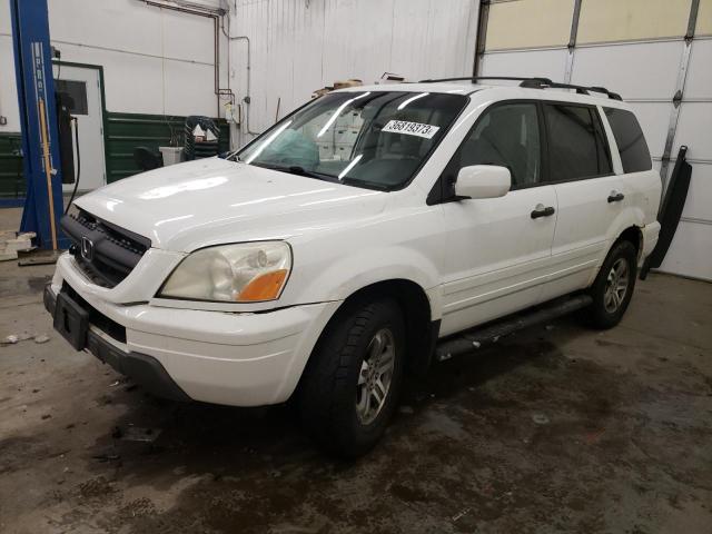 HONDA PILOT EXL 2003 с VIN 2HKYF18643H528356 - Фото с аукциона