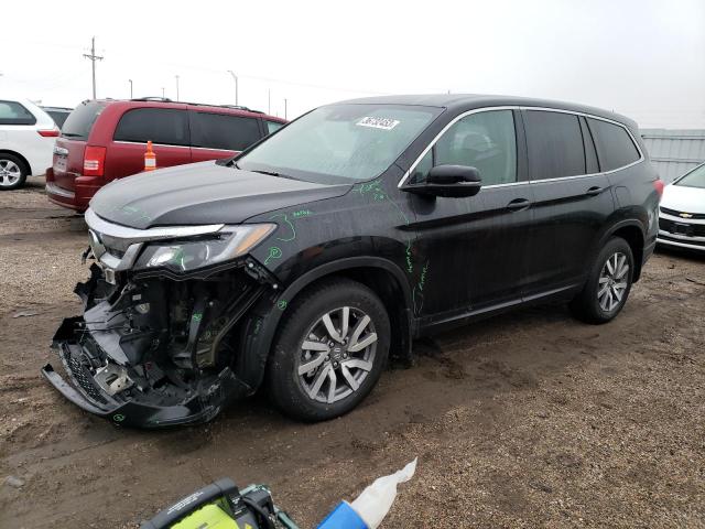 HONDA PILOT EXL 2020 with VIN 5FNYF6H55LB068031 - Photo from auction