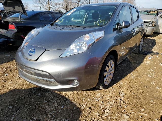 NISSAN LEAF S 2015 with VIN 1N4AZ0CP2FC311994 - Photo from auction