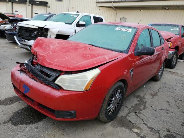 FORD FOCUS SE 2008 with VIN 1FAHP35N88W214060 - Photo from auction