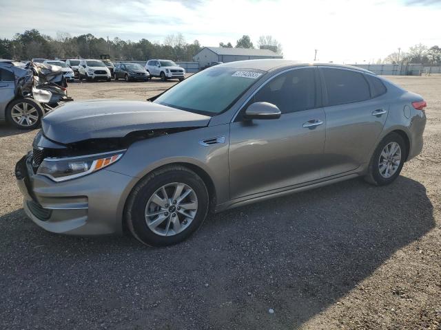 KIA OPTIMA LX 2016 with VIN 5XXGT4L39GG100318 - Photo from auction