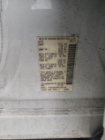 Photo 14 from auction – 2015 NISSAN ARMADA PLA with VIN 5N1AA0NEXFN618584