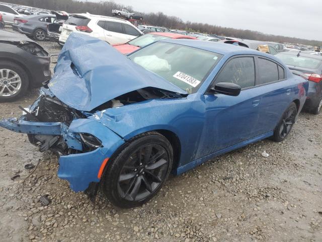DODGE CHARGER GT 2022 with VIN 2C3CDXHG6NH114636 - Photo from auction