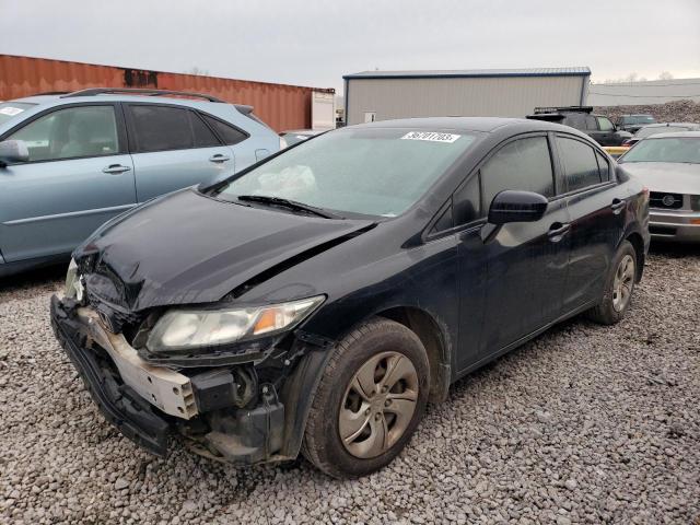 HONDA CIVIC LX 2015 with VIN 19XFB2F59FE037776 - Photo from auction