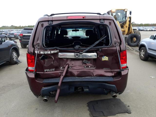 Photo 6 from auction – 2009 HONDA PILOT EXL with VIN 5FNYF48549B050004