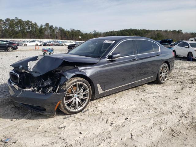 BMW 740 I 2017 with VIN WBA7E2C52HG740331 - Photo from auction