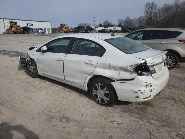 Photo 2 from auction – 2014 HONDA CIVIC HYBR with VIN 19XFB4F35EE200867