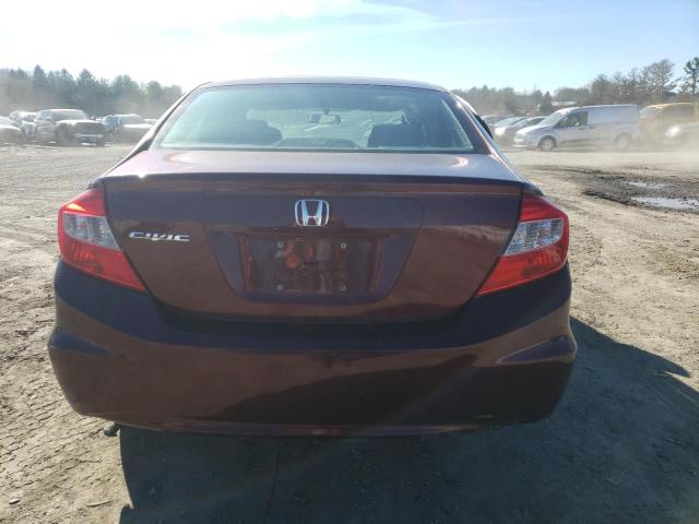 Photo 6 from auction – 2012 HONDA CIVIC LX with VIN 19XFB2F59CE352301